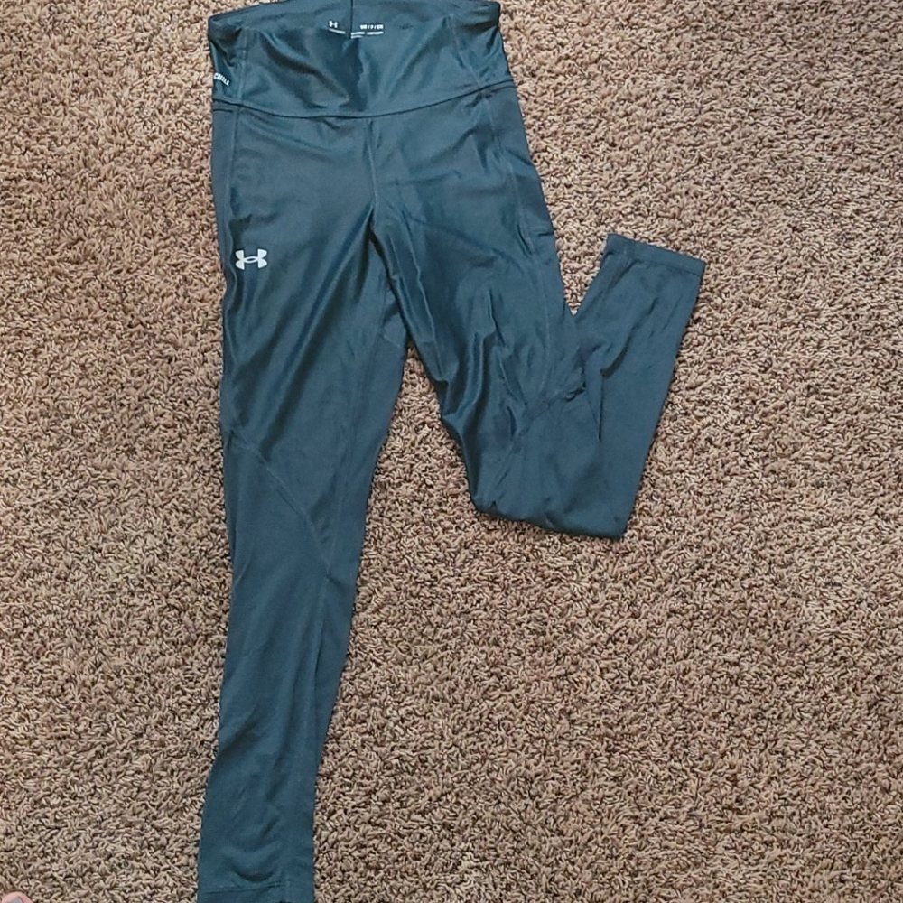 Small Teal Under Armour leggings